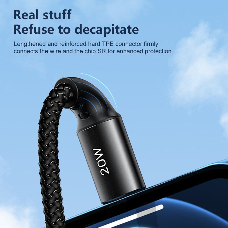 REMAX RC-140i Thor Series PD 20W USB-C / Type-C auf 8 Pin Tragbares Lanyard-Datenkabel, Kabellänge: 1,2m, USB-C / Type-C auf 8 Pin
