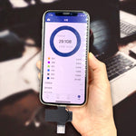 X09 4-in-1 USB auf Dual 8 Pin+USB-C/Type-C Schnittstelle OTG-Adapter, 4 in 1