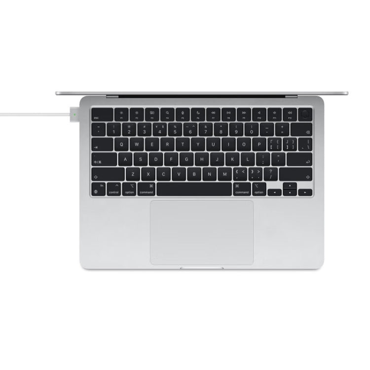 USB-C / Typ-C auf Magsafe 3 Geflochtenes Schnellladedatenkabel, Länge: 2m, Blau, Weiß