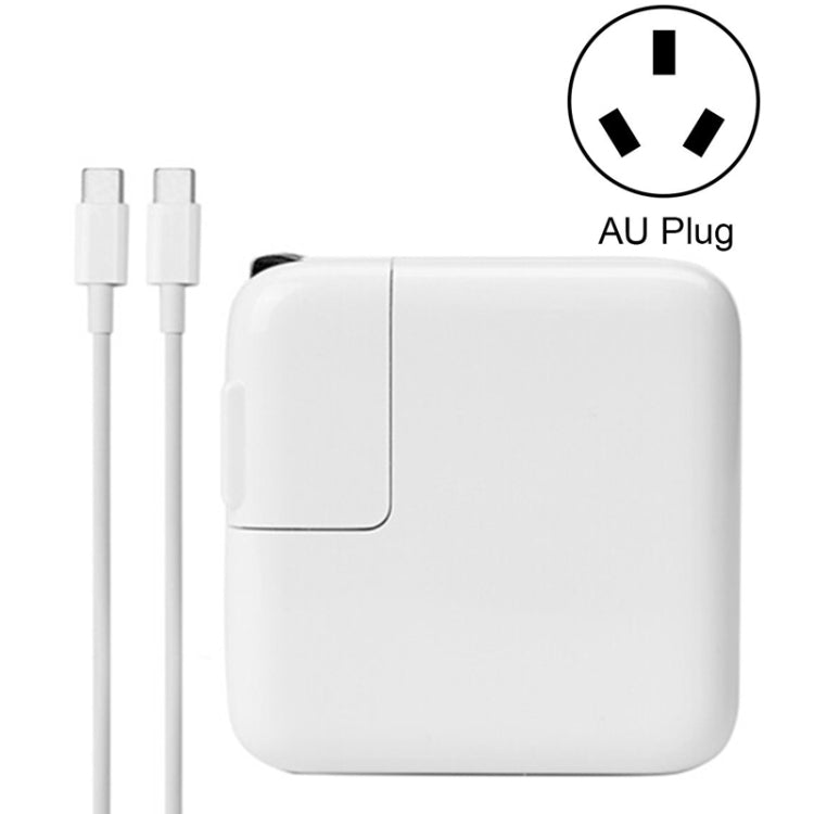 87W Typ-C Netzteil Tragbares Ladegerät mit 1,8 m Typ-C Ladekabel, AU-Stecker, 87W AU-Stecker