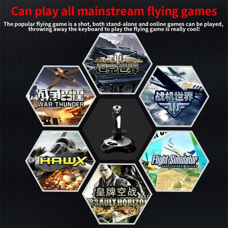 PXN PXN-2113 PC-Spiel-Flugsteuerungs-Imitations-Flying-Rocker, PXN PXN-2113
