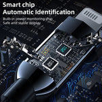 Mutural Li-CC001 1,2m PD20W Digitalanzeige USB-C / Typ-C auf 8 Pin Ladedatenkabel, Typ-C auf 8 Pin