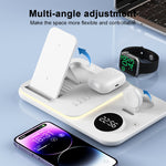 30W 4-in-1 Multifunktionales kabelloses Ladegerät, 4-in-1