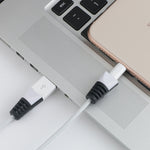 2 Stk. bruchsicheres USB-Ladekabel, Wickler, Schutzhülle