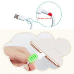 2 Stk. bruchsicheres USB-Ladekabel, Wickler, Schutzhülle