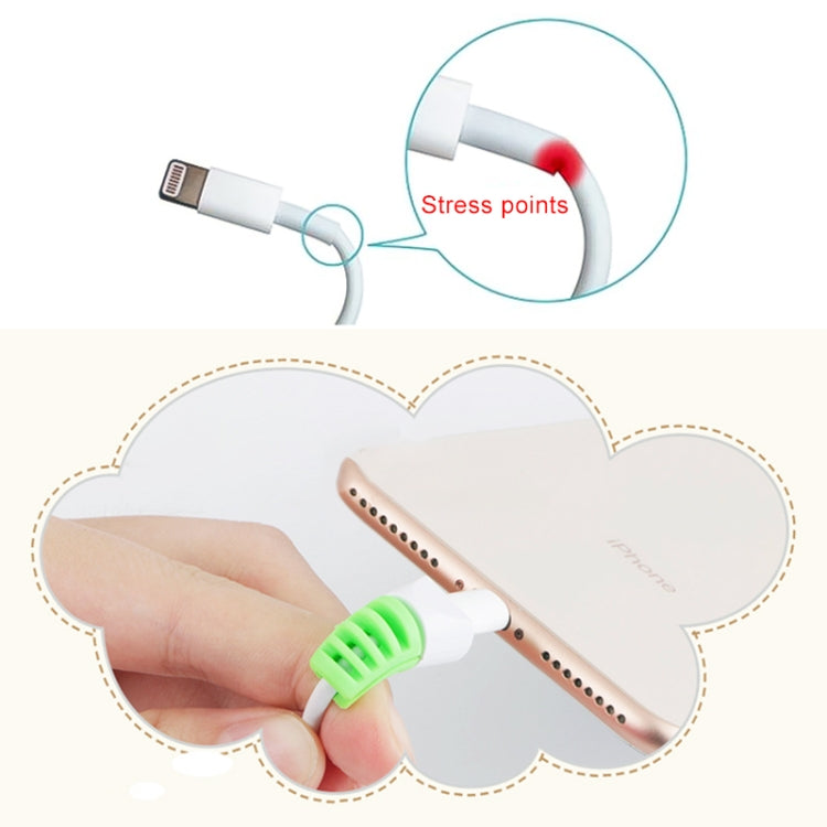 2 Stk. bruchsicheres USB-Ladekabel, Wickler, Schutzhülle