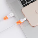 2 Stk. bruchsicheres USB-Ladekabel, Wickler, Schutzhülle