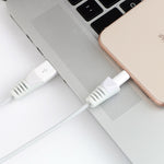 2 Stk. bruchsicheres USB-Ladekabel, Wickler, Schutzhülle