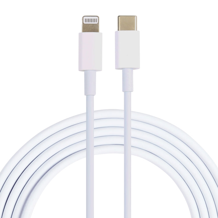 100W USB-C / Type-C zu 8 Pin Schnelllade-Datenkabel, Länge: 2m, 2m Type-C zu 8 Pin