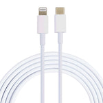 100W USB-C / Type-C zu 8 Pin Schnelllade-Datenkabel, Länge: 2m, 2m Type-C zu 8 Pin