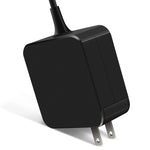 45W USB-C / Typ-C Netzteil Tragbares Ladegerät für Laptops mit Typ-C Ladekabel, US-Stecker, 45W US-Stecker /Schwarz
