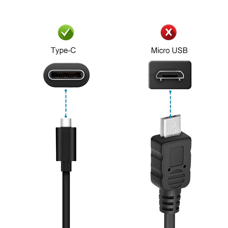 65W USB-C / Type-C Netzteil Tragbares Ladegerät für Laptops mit Typ-C Ladekabel, US-Stecker, 65W US-Stecker / Schwarz