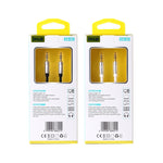 IVON CA55 3,5mm Klinkenstecker-zu-Klinkenstecker-AUX-Audiokabel, Kabellänge: 1m