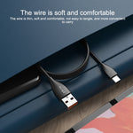 IVON CA87 USB zu 8 Pin TPE Schnelllade-Datenkabel, Kabellänge: 1m, 8 Pin