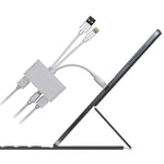 5-in-1 8 Pin + Type-C / USB-C + USB + TF-Karten + SD-Karten Multifunktionaler Kamera-Leser Adapter, 5-in-1