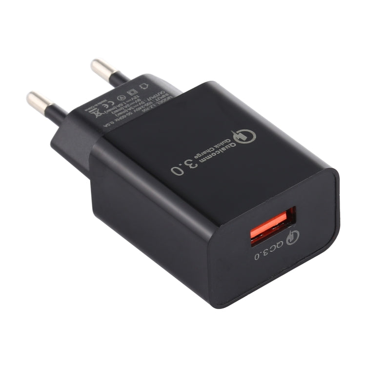 LZ-706 QC3.0 Einzelner USB-Reiselader, EU-Stecker