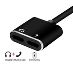 ENKAY Hat-prince HC-15 8 Pin + 3,5mm Klinke zu 8 Pin Lade-Audio Adapterkabel, Unterstützt bis iOS 15.0