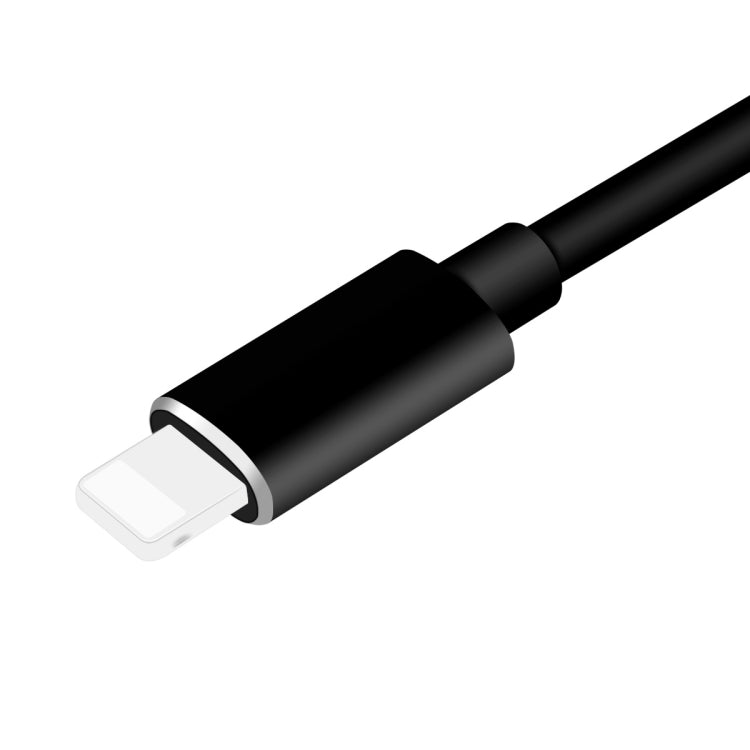 ENKAY Hat-prince HC-15 8 Pin + 3,5mm Klinke zu 8 Pin Lade-Audio Adapterkabel, Unterstützt bis iOS 15.0