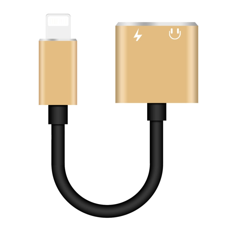 ENKAY Hat-prince HC-15 8 Pin + 3,5mm Klinke zu 8 Pin Lade-Audio Adapterkabel, Unterstützt bis iOS 15.0