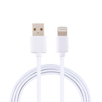 2A USB männlich zu 8-Pin männlich Schnittstellen-Spritzguss-Ladekabel, Länge: 1,5m, 8-Pin