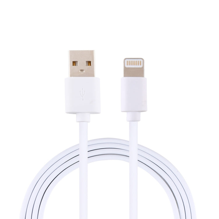 2A USB männlich zu 8-Pin männlich Schnittstellen-Spritzguss-Ladekabel, Länge: 1,5m, 8-Pin