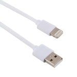 2A USB männlich zu 8-Pin männlich Schnittstellen-Spritzguss-Ladekabel, Länge: 1,5m, 8-Pin