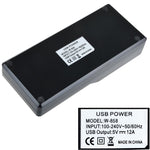 W-858 12A 12 Ports USB Schnellladestation Desktop Smart Charger AC100-240V, AU-Stecker, AU-Stecker