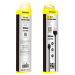 awei CL-63 2.5A 8-Pin Lade- und Übertragungs-Aluminium-Datenkabel, Länge: 1m