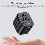 USAMS US-CC173 T55 12W Universelles Multi-Stecker-Reiseladegerät, US-CC173 T55