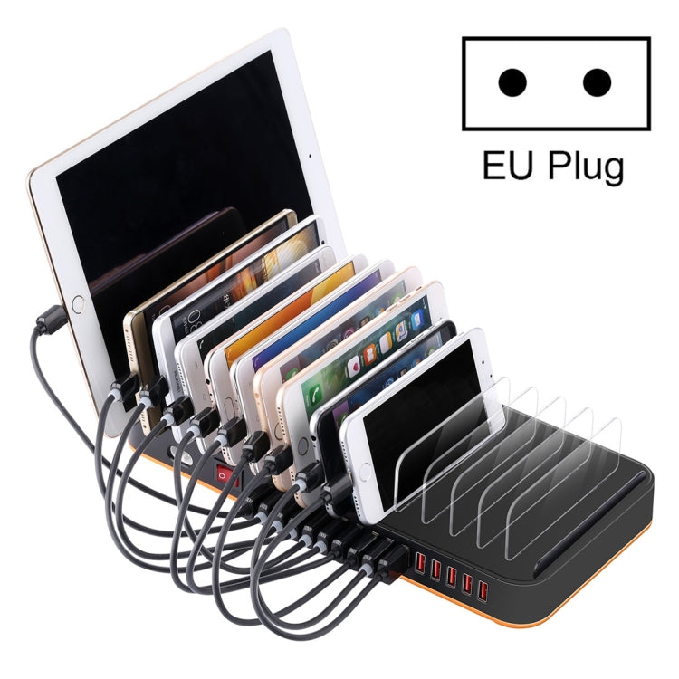 WLX-815 100W 15 Ports USB Schnelllade-Dock Intelligentes Ladegerät mit Telefon- & Tablet-Halter, 100W US-Stecker, 100W EU-Stecker, 100W UK-Stecker, 100W AU-Stecker