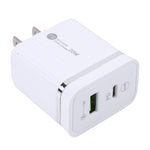 46-A2C2 20W PD + QC3.0 USB Multifunktions-Schnellladegerät, US-Stecker