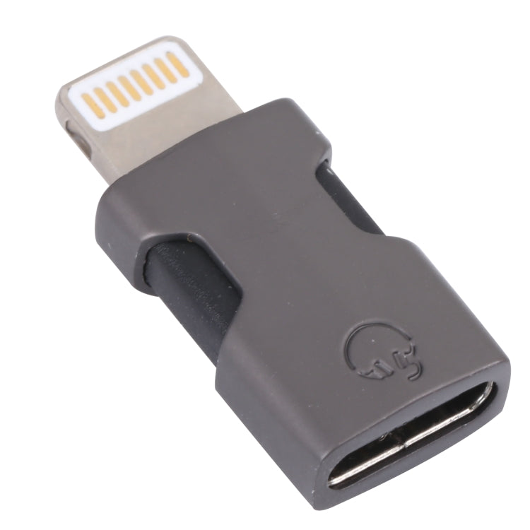 Tragbarer 8 Pin zu USB-C/Type-C Audio Adapter