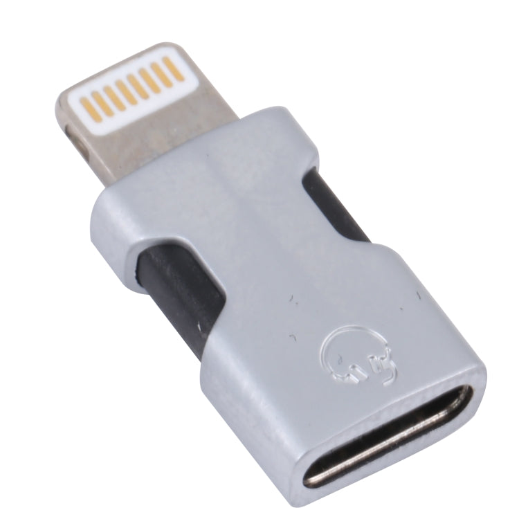 Tragbarer 8 Pin zu USB-C/Type-C Audio Adapter