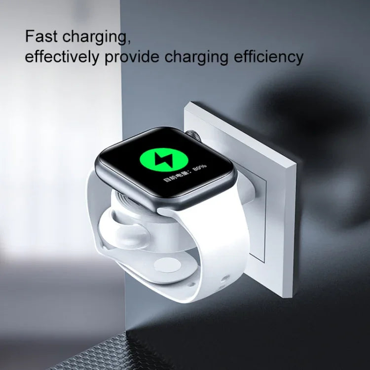 K02 Universelles tragbares magnetisches kabelloses Ladegerät für Apple Watch Series 6 / 5 / SE / 4 / 3 / 2 / 1