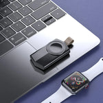K03 Universelles tragbares magnetisches kabelloses Ladegerät für Apple Watch Series 6 / 5 / SE / 4 / 3 / 2 / 1