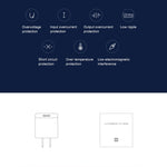 Original Xiaomi 18W Wandladegerät, Einzelanschluss USB Quick Charger, US-Stecker, 18W
