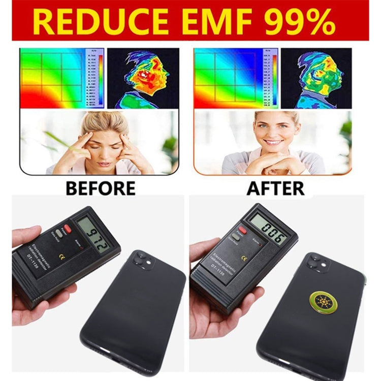 Anti-Elektromagnetische-Strahlung Handy-Aufkleber, 1 Stück