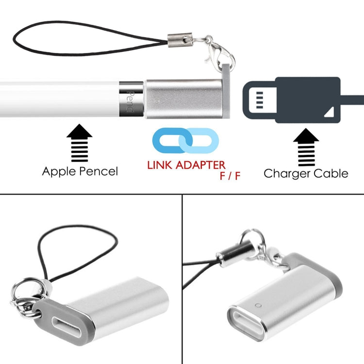 Aluminiumgehäuse Apple Pencil Ladeadapter für iPad Pro