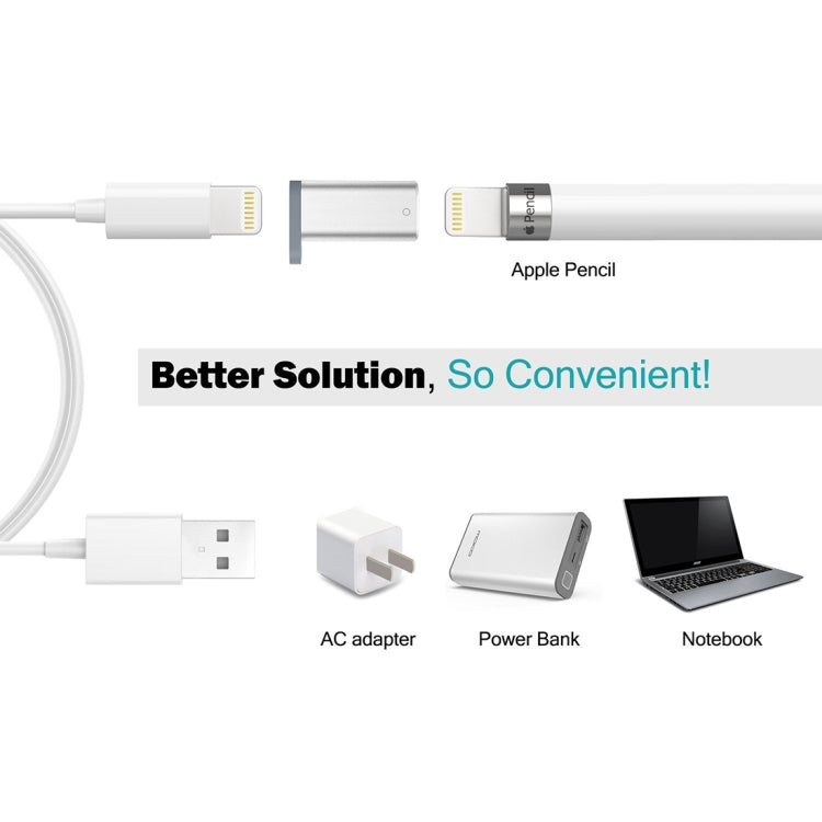 Aluminiumgehäuse Apple Pencil Ladeadapter für iPad Pro