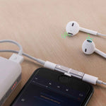 2 in 1 8-Pin 5V 1A Hör- und Anruf Audio Konverter Kopfhörer Adapter, IP8P3681B, IP8P3681S