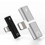 2 in 1 8-Pin 5V 1A Hör- und Anruf Audio Konverter Kopfhörer Adapter, IP8P3681B, IP8P3681S