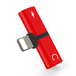 2 in 1 8-Pin 5V 1A Hör- und Anruf Audio Konverter Kopfhörer Adapter