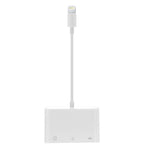 NK-1081 8-Pin-zu-SD + TF + USB-Port Kamera-Leser-Adapter