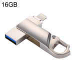 RQW-10F 2-in-1 USB 2.0 & 8-Pin 16GB Schlüsselanhänger USB-Stick, RQW-10F