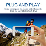 RQW-10D 2-in-1 USB 2.0 & 8-Pin 16GB USB-Stick, RQW-10D