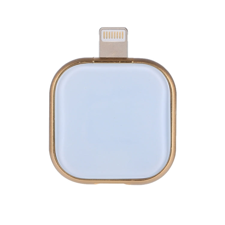 RQW-18S 8-Pin 128GB Multifunktionaler Flash-Speicher mit USB / Micro USB zu Micro USB Kabel, RQW-18S Gold