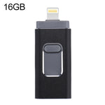 easyflash RQW-01B 3 in 1 USB 2.0 & 8 Pin & Micro USB 16GB Flash-Laufwerk, RQW-01B Schwarz, RQW-01B Gold, RQW-01B Roségold, RQW-01B Silber