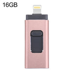 easyflash RQW-01B 3 in 1 USB 2.0 & 8 Pin & Micro USB 16GB Flash-Laufwerk, RQW-01B Schwarz, RQW-01B Gold, RQW-01B Roségold, RQW-01B Silber