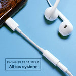 8-Pin-Stecker auf 3,5mm-Klinkenbuchse Audio-Adapterkabel, Bluetooth-Verbindung erforderlich, Länge: ca. 7,5cm, Bluetooth-Unterstützung