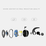 AWEI T1 Sport-Headset IPX4 wasserdichtes kabelloses Bluetooth V4.2 Stereo-Ohrhörer, unterstützt TWS, T1
